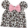 Disney Minnie Mouse Baby Girls Bodysuit Pants Bib and Hat 4 Piece Outfit Set Newborn to Infant - 2 of 4