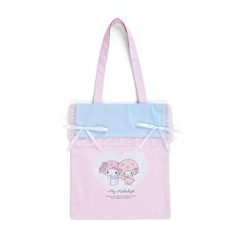 Girls' Heart Embroidered Tote Bag - Cat & Jack™ Off- White : Target
