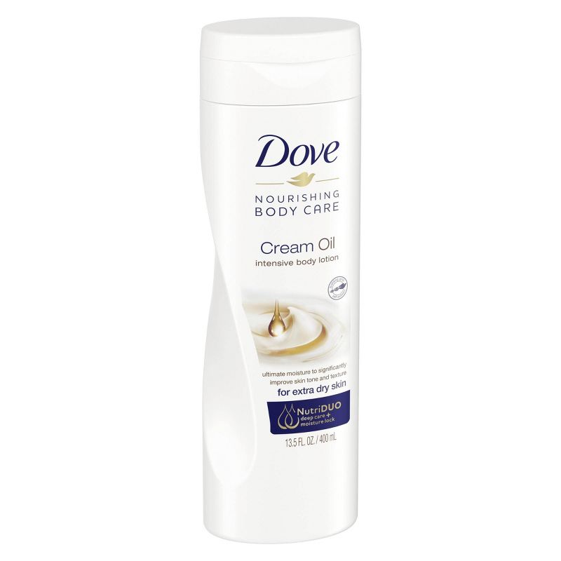 Dove Nourishing Body Care Cream Oil Intensive Body Lotion Scented - 13.5oz, 4 of 8