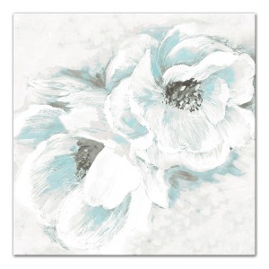 Creative Products White Flowers 20 x 20 Canvas Wall Art - 1 of 4