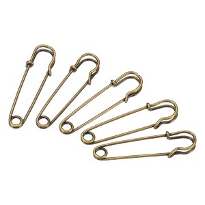 Unique Bargains Large Metal Sturdy Sewing Safety Pins for Blankets 20 Pcs - 1 of 4