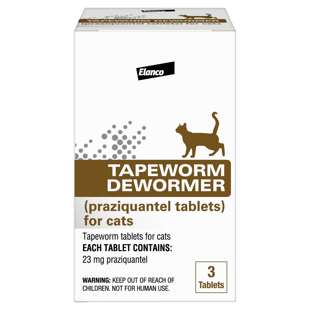 Photos - Dog Medicines & Vitamins Bayer Advantage Tapeworm Dewormer  for Cats & Kittens - 23ml/3ct (Praziquantel Tablets)