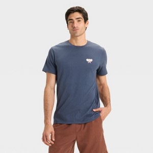 Men's Embroidered T-Shirt - Goodfellow & Co™ - 1 of 3