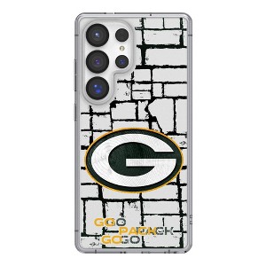 NFL NFC Teams Brick Wall Clear Cell Phone Case for Samsung Galaxy - 1 of 4