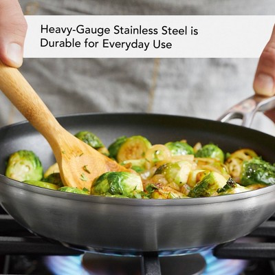 KitchenAid Stainless Steel Nonstick Frying Pan - Thumbnail 5