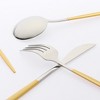 REGALWOVEN Stainless Steel Flatware with Spoons and Forks Set 4 Pieces - 3 of 4