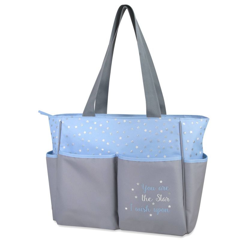 Baby Essentials Diaper Bag 5-in-1 - Blue, 2 of 9