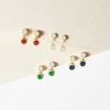Ross-Simons 0.40 ct. t.w. Bezel-Set Diamond Drop Earrings in 14kt Yellow Gold - 3 of 4