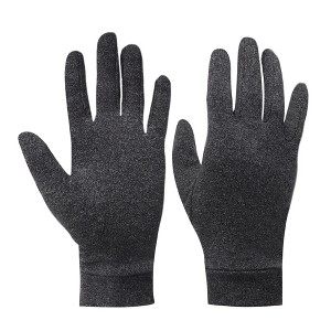Unique Bargains Non-slip Full Finger Compression Gloves for Sport 1 Pair - 1 of 4
