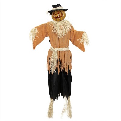 Northlight 6' Animated Jack O Lantern Scarecrow Halloween Decoration ...