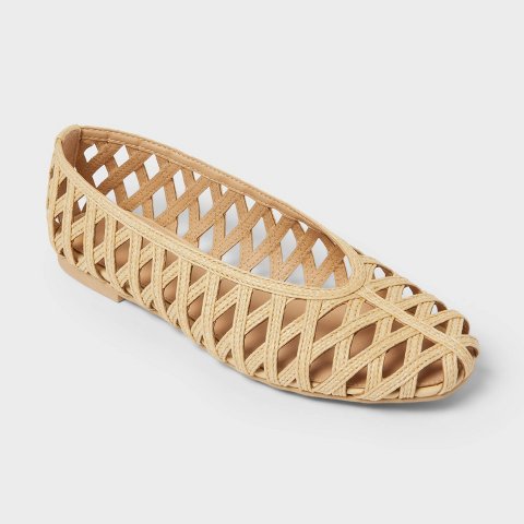 Обувь A New Day Women’s Pilar Flats with Memory Foam Insole - A New Day™ Natural 8
