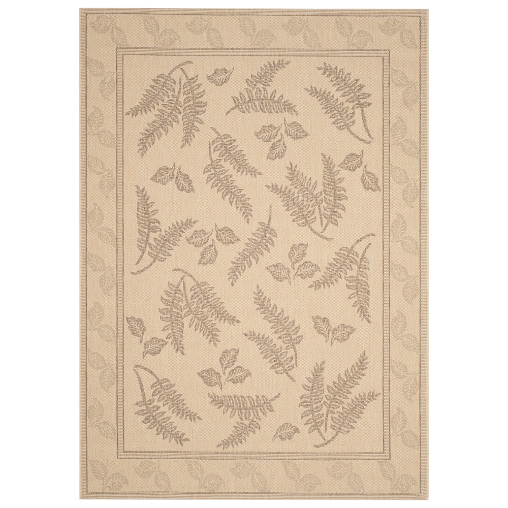 Susette Rectangle 2'X3'7in Outdoor Rug Natural/Brown - Safavieh