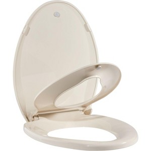Toilet Seats Elongated,Extra Long Toilet Seat,Built-In Potty Training Seat for Toddlers, Easy Installation & Release with Hardware - 1 of 4