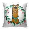 Warner Bros. Scooby-Doo Festive Scooby Throw Pillow 18x18 Inches - 2 of 3