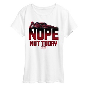Women's - Marvel - Deadpool Nope Not Today Short Sleeve Graphic T-Shirt - 1 of 4