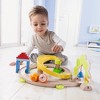 HABA Ball Run - Kullerbu Spiral Track, 26 Piece Wood & Plastic Marble Run Set with Wild Curves & Bell for Kids 2-8, STEM Toy Marble Maze Building Set - 3 of 4