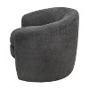 CAVINAS Accent Chair Modern Curved Back Upholstered Sofa Chair Comfy Chair for Living Room - 4 of 4