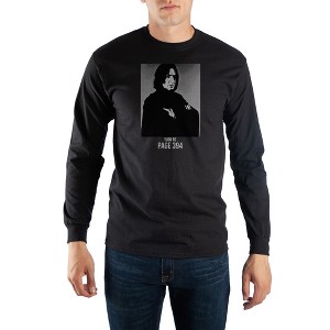 Harry Potter's Professor Snape Long Sleeve T-shirt-3XL - 1 of 1