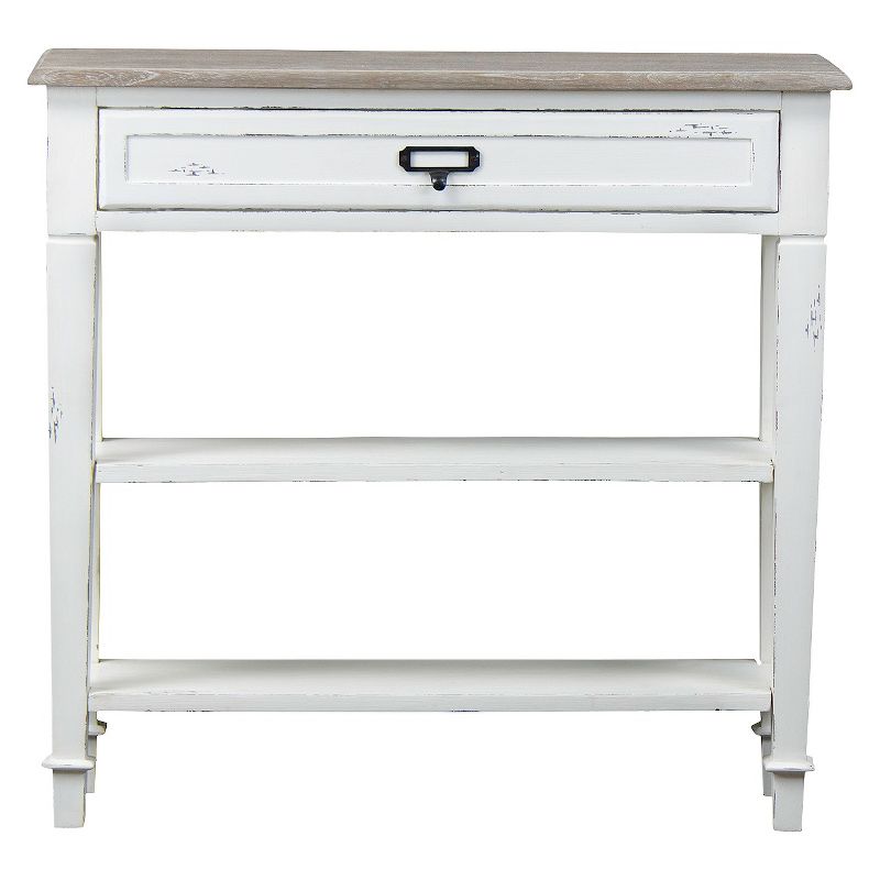 Dauphine Traditional French Accent Console Table 1 Drawer - Baxton Studio, 3 of 12