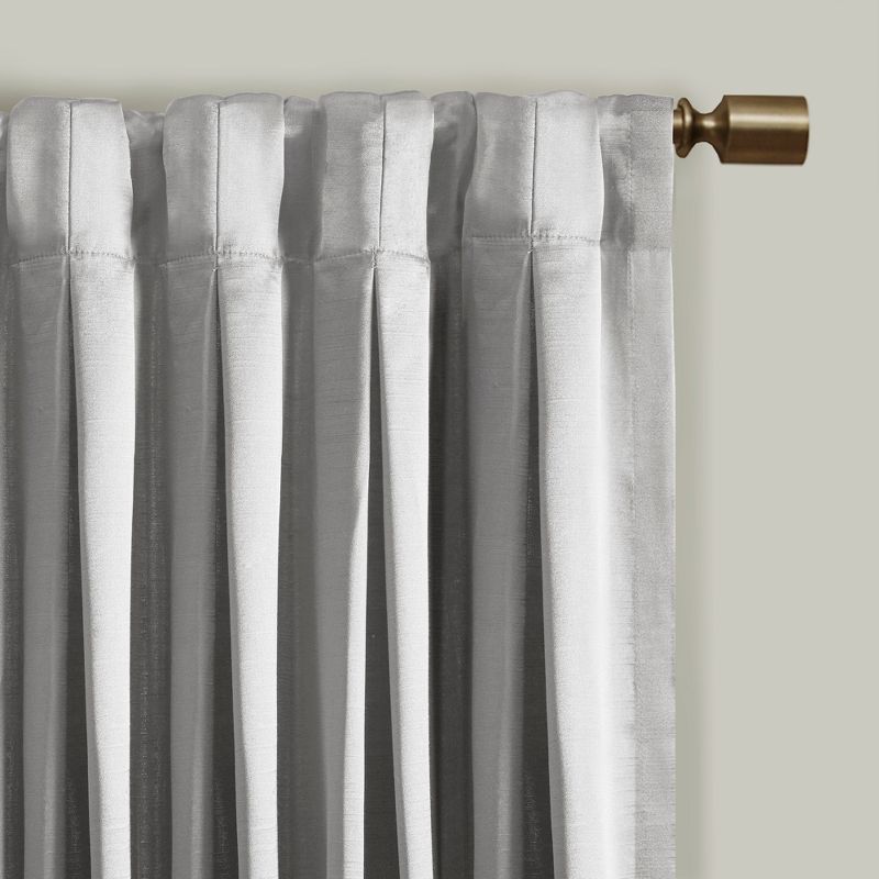 Avignon Pleat Curtain Panel with Tieback (Single), 5 of 9