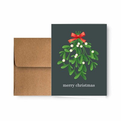 Christmas Parchment Paper With Mistletoe Poster for Sale by franktact