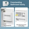 Whisen 30" Bathroom Vanity with Sink, Soft-Close Door & 3 Drawers - 4 of 4