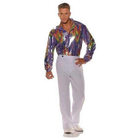 Forum Novelties Men's Costume Disco Pants, White : Target