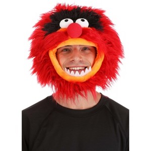 HalloweenCostumes.com One Size Fits Most   Animal Jawesome Hat, Black/Red/Orange - 1 of 4