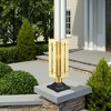 Livex Lighting Utrecht 1 - Light Post Light in  Satin Brass - 3 of 4