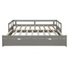 Twim Size Wooden Extending Daybed with Trundle - 4 of 4
