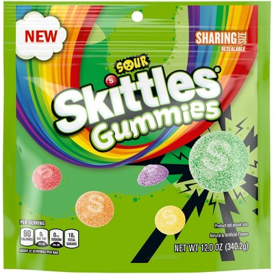 Skittles candy sour gummies sharing 12oz target