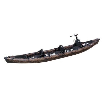 Waimea Bay Grass Camo 3 Seater Rigid Inflatable Kayak