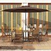 Costway 12 FT Patio Umbrella Outdoor Market Umbrella with Crank Handle 8 Sturdy Ribs Coffee/Beige/Red/Navy/Gray - 4 of 4