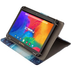 LINSAY 10.1" IPS Screen 64GB Storage New Android 14 Tablet with Case - 1 of 1