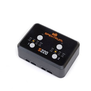 Spektrum SPMXC0220 S220 AC 2x20W Balance Charger - 1 of 3