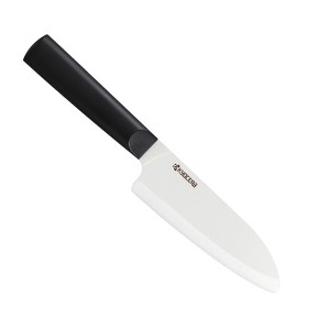Kyocera INNOVATIONwhite® 5.5-Inch Ceramic Santoku Knife, White Blade - 1 of 3