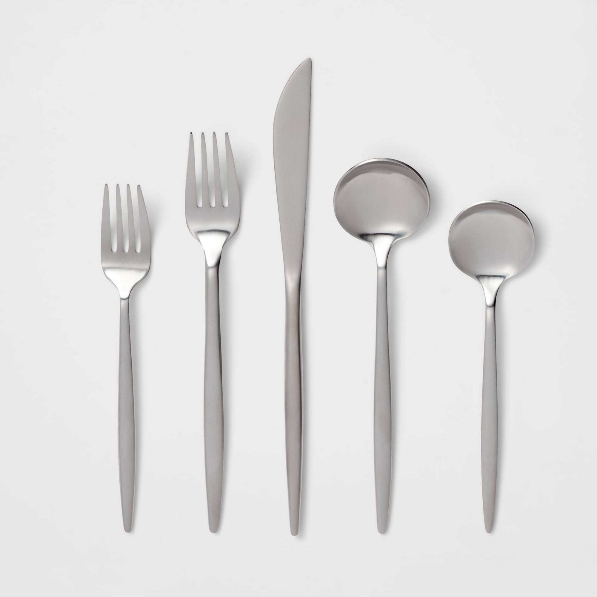 20pc Shapleigh Flatware Set Silver - Threshold™