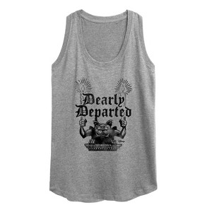 Women's - Disney - Haunted Mansion Parks Attraction Graphic Racerback Tank - 1 of 4