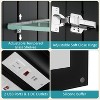 Grand Bathroom Medicine Cabinet with LED Mirror, Recessed or Surface Mount, Defogger, Adjustable Shelves, Dimmable - 3 of 4