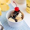 Daydream Society - Cobalt Frenchie Striped Treat Cups - Pack of 8 Paper Plates - 2 of 3