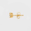 14K Gold Plated Cubic Zirconia Trio Stud Earring Set - A New Day™ Gold: Nickel-Free, Polished Finish, Gift Box Included - 2 of 3