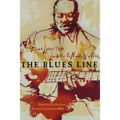 The Blues Line - by  Eric Sackheim (Paperback)