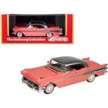 1957 Pontiac Star Chief 4-Door Hardtop Carib Coral with Gray Met. Top Ltd Ed to 310 pcs 1/43 Model Car by Goldvarg Collection