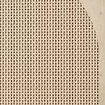 original wood color + back panel rattan