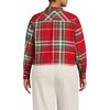 Lands' End Women's Cropped Flannel Shirt - 2 of 3