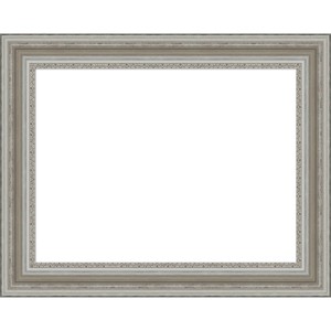 Amanti Art Parlor Silver Framed Magnetic Dry Erase Board - 1 of 4