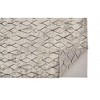 HomeRoots 2' X 3' Gray And Ivory Geometric Area Rug - 4 of 4