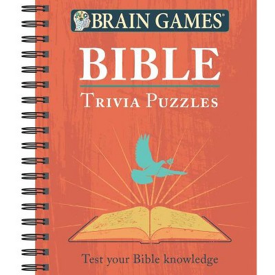 Brain Games Trivia - Bible Trivia - (Brain Games - Trivia) by  Publications International Ltd & Brain Games (Spiral Bound)