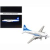 Convair CV-580 Commercial Aircraft White with Blue Tail "Gemini 200" Series 1/200 Diecast Model Airplane by GeminiJets - 4 of 4
