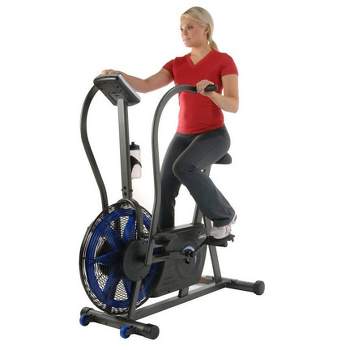 Exerpeutic Folding Magnetic Upright Exercise Bike with Bluetooth